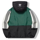 2024 New AD Green black Windbreaker