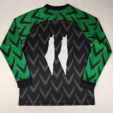24-25 Palestina FC Black Green Long Sleeve Soccer Jersey (长袖)