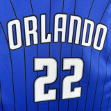 22-23 Magic WAGHER #22 Royal blue Top Quality Hot Pressing NBA Jersey (Trapeze Edition)