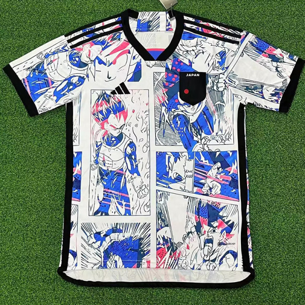 22-23 Japan Anime Edition White Fans Soccer Jersey