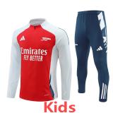 24-25 ARS Red Kids Half Pull Tracksuit (童装)(半拉链)