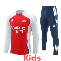 24-25 ARS Red Kids Half Pull Tracksuit (童装)(半拉链)