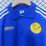 24-25 Leeds United Blue Special Retro Edition Long Sleeve Soccer Jersey (长袖)