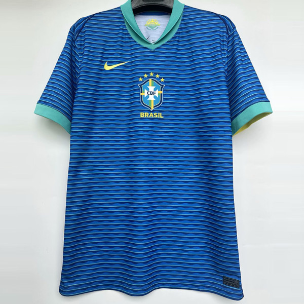 24-25 Brazil Away 1:1 Fans Soccer Jersey