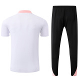 25-26 PSG Jordan White Polo Tracksuit