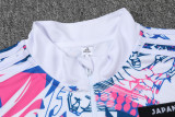 23-24 Japan White Half Pull Tracksuit (半拉链)(七龙珠)