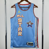 25-26 ALL-STAR DURANT #35 Light blue Top Quality Hot Pressing NBA Jersey