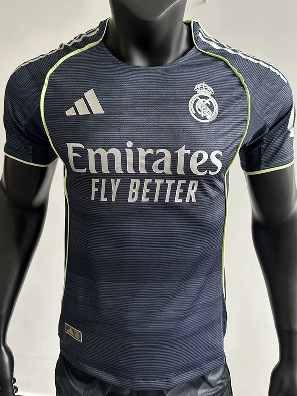 25-26 RMA Away Player Version Soccer Jersey