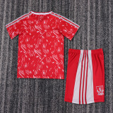 1989-1991 LIV Home Kids Retro Soccer Jersey