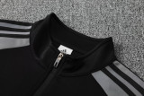 2025 AD Black Jacket Tracksuit #2313