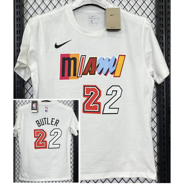 T239 HEAT BUTLER #22 White High Quality Casual T-Shirt