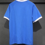 2024 Italy Blue Casual Retro Edition T-Shirts (High Quality)