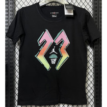 T122 Jordan Black High Quality Casual T-Shirt