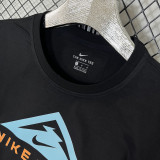 T255 NK Black High Quality Casual T-Shirt #三角山