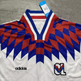 1995-1996 Lyon Home Retro Soccer Jersey
