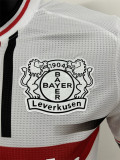 24-25 LeverKusen White Special Edition Player Version Soccer Jersey