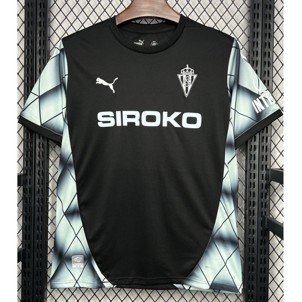 24-25 Gijon Away Fans Soccer Jersey