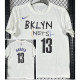 T251 Nets HARDEN #13 White High Quality Casual T-Shirt