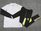 24-25 Flamengo Grey Half Pull Tracksuit (半拉链)