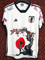 2024 Japan White Special Edition Fans Soccer Jersey *悟空太阳