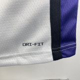 23-24 Kings SABONIS #10 White Top Quality Hot Pressing NBA Jersey