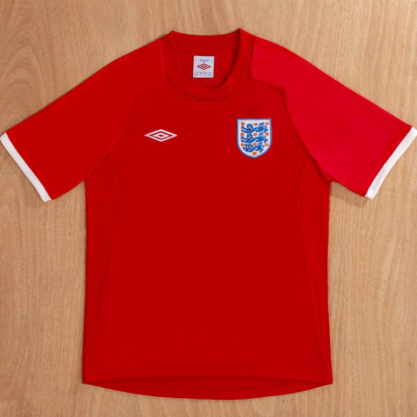 2010 England Away Retro Soccer Jersey