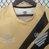 24-25 Athletico Paranaense Away Fans Soccer Jersey