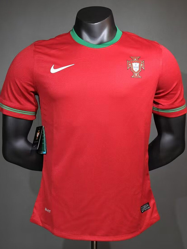 2012 Portugal Home Player Version 球员 Retro Soccer Jersey