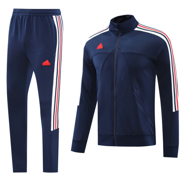 2024 AD Royal blue Jacket Tracksuit #AJ20