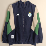 24-25 Algeria Black Windbreaker