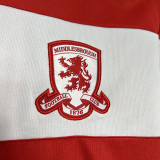 24-25 Middlesbrough Home Fans Soccer Jersey