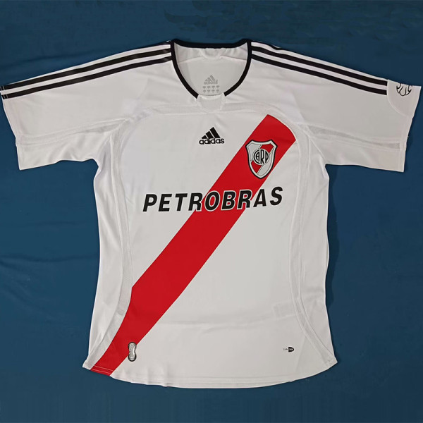 2006-2007 River Plate Home Retro Soccer Jersey