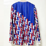 1990 Ajax Away Long Sleeve Retro Soccer Jersey (长袖)