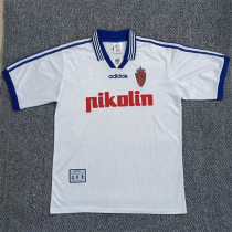 1997-1998 Zaragoza Home Retro Soccer Jersey