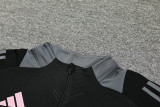 24-25 Inter Miami Black Half Pull Tracksuit (半拉链)