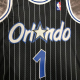 1995 Magic HARDAWAY #01 Black Retro Top Quality Hot Pressing NBA Jersey