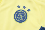24-25 Ajax Light Yellow Jacket Tracksuit #A769