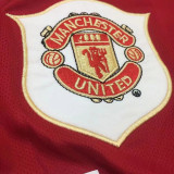 2006-2007 Man Utd Home long sleeve Retro soccer jersey (长袖)