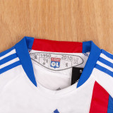 2010-2011 Lyon Home Retro Soccer Jersey
