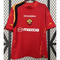 2004-2005 Roma Home Retro Soccer Jersey