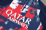 24-25 PSG Royal blue Half Pull Tracksuit (半拉链)(印花)