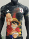 25-26 Japan Black Special Edition Player Version Soccer Jersey *草帽