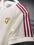 24-25 Man Utd Beige Training shirts (High Quality)