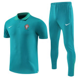 25-26 Portugal Green Polo Tracksuit