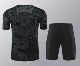 24-25 RMA Black Training Short Suit #龙