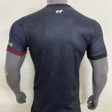 2023 Portugal Black Grey Special Edition Fans Soccer Jersey