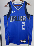 22-23 Dallas Mavericks IRVING #2 Blue Away Top Quality Hot Pressing NBA Jersey