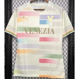 2024 Venezia White Pink Special Edition Fans Soccer Jersey