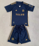 24-25 Vancouver Whitecaps Away Kids Soccer Jersey