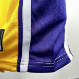 Lakers DONCIC #77 Yellow Top Quality Hot Pressing NBA Jersey(V领)